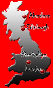 Janice Cooper tour map